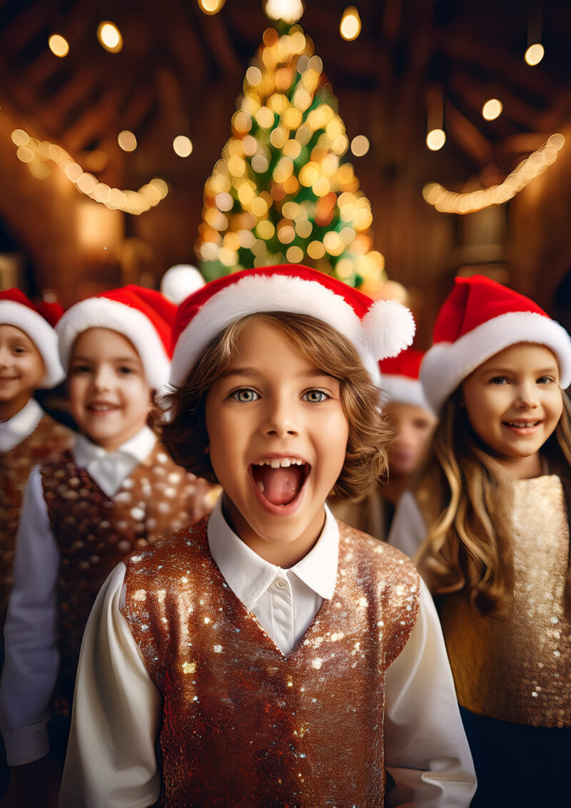 Chorale de Noël au village d’Hiver