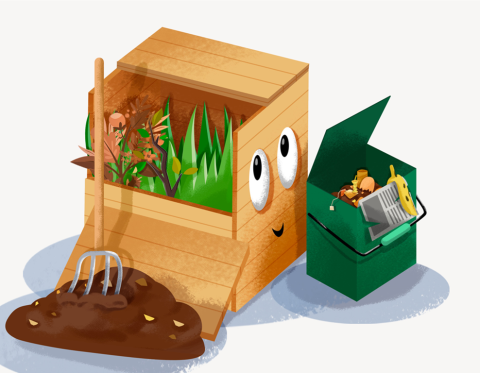 Distribution de composteurs