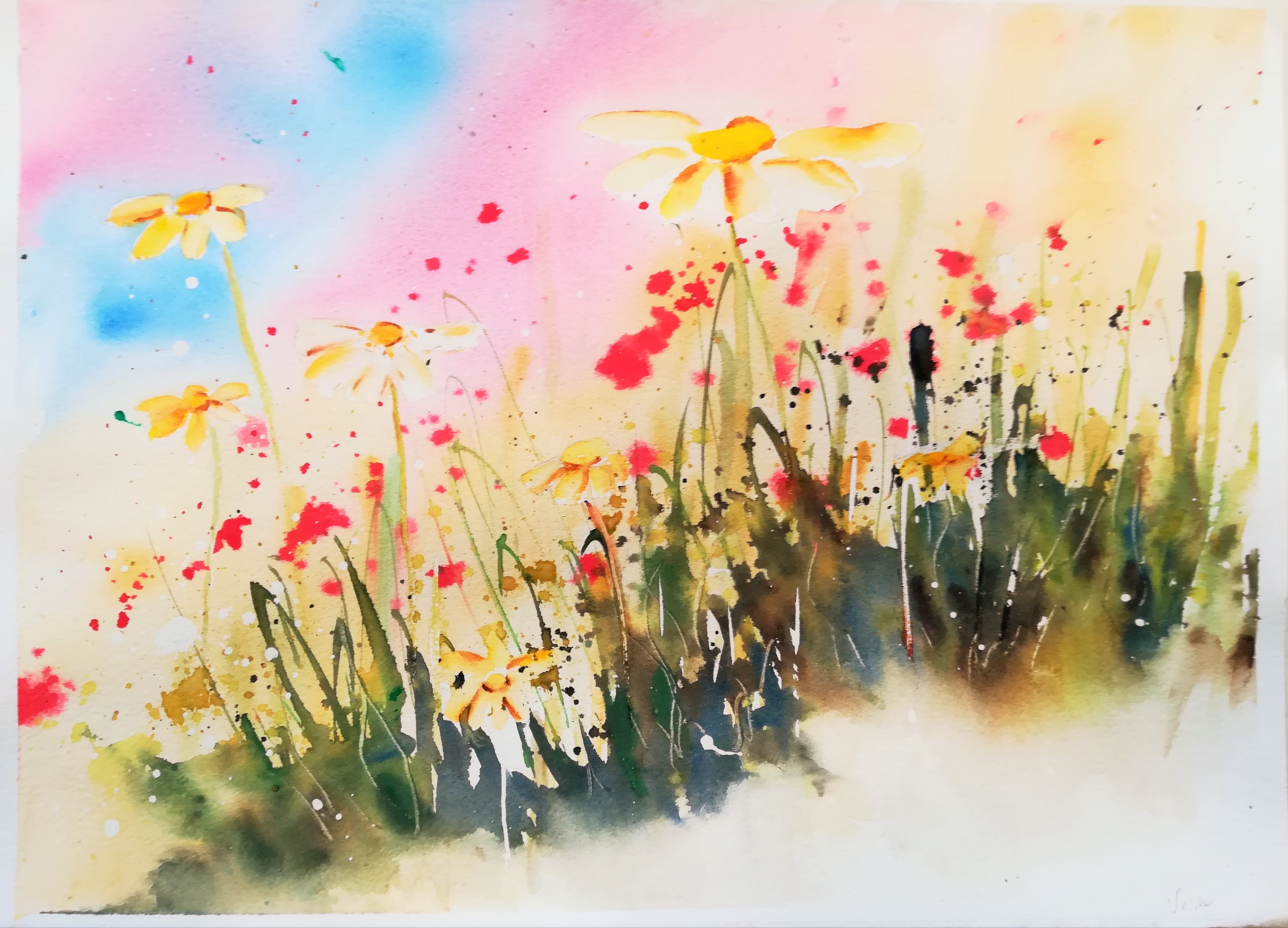 Impression florale